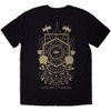 Sleep Token Unisex T-Shirt Emergence Feathered Host (Black) (Back Print) Large 