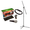 Shure PGA48-QTR Handheld Dynamic Microphone inc. Cable and Stand 