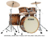 Tama LMP42RTLS-GSE S.L.P Studio Maple Shell Pack in Gloss Sienna 