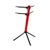STAY 1100/02 Slim Lightweight Two Tier Keyboard Stand, Red 