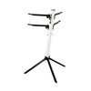 STAY 1100/02 Slim Lightweight Two Tier Keyboard Stand, White 