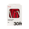 Fender Original Series 30 foot Coiled Instrument Cable, Fiesta Red 