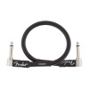 Fender Pro Series 1 foot Instrument Cable, Black 