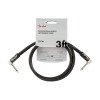 Fender Pro Series 3 foot Instrument Cable, Black 