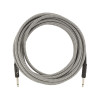 Fender Pro Series 18.6 foot Instrument Cable, White Tweed 