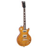 Vintage V100AFD Electric Guitar, Flamed Amber 