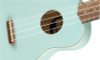 Fender Venice Soprano Ukulele, Daphne Blue, Walnut Fingerboard 