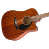 Fender CD-60SCE Dreadnought All-Mahogany Electro-Acoustic Guitar 