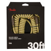 Fender Deluxe Coil Instrument Cable 30ft, Tweed 