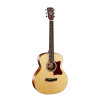 Cort Little CJ Electro Acoustic Guitar with Gigbag, Open Pore 