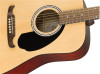 Fender FA-125 Dreadnought Acoustic Guitar with Gigbag, Walnut Fingerboard, Natural 
