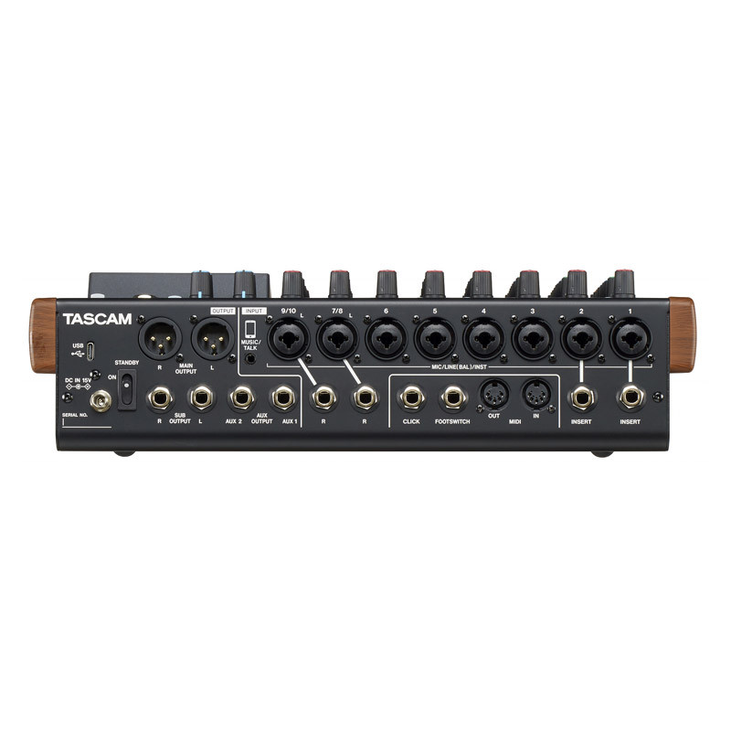 Tascam Model 12 Multitrack Recorder with Integrated USB Audio