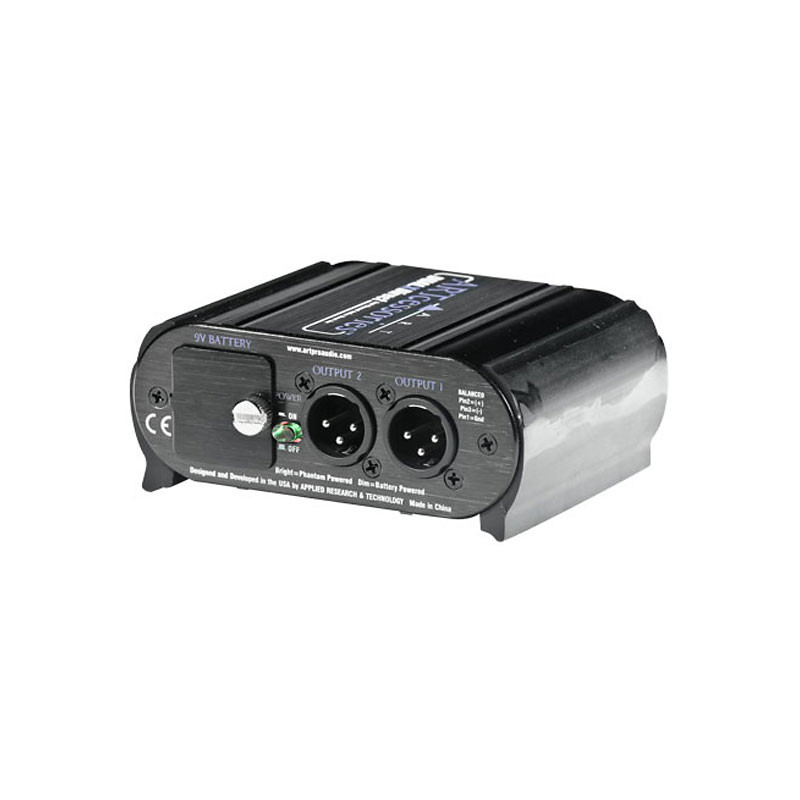 ART Dual X Direct Two Channel Active DI box - Absolute Music