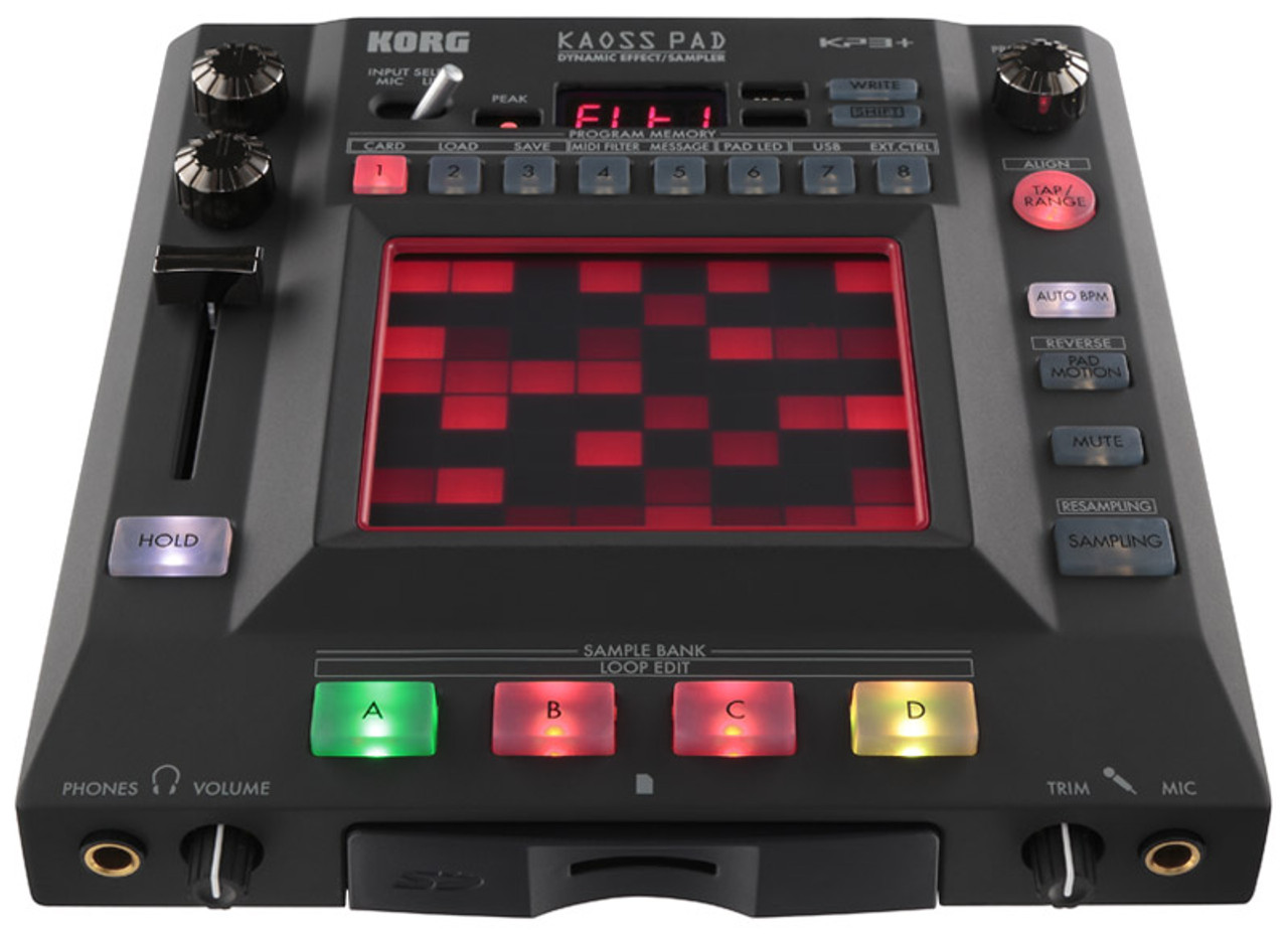 Korg Kaoss Pad KP3+ Dynamic Effects Processor and Sampler