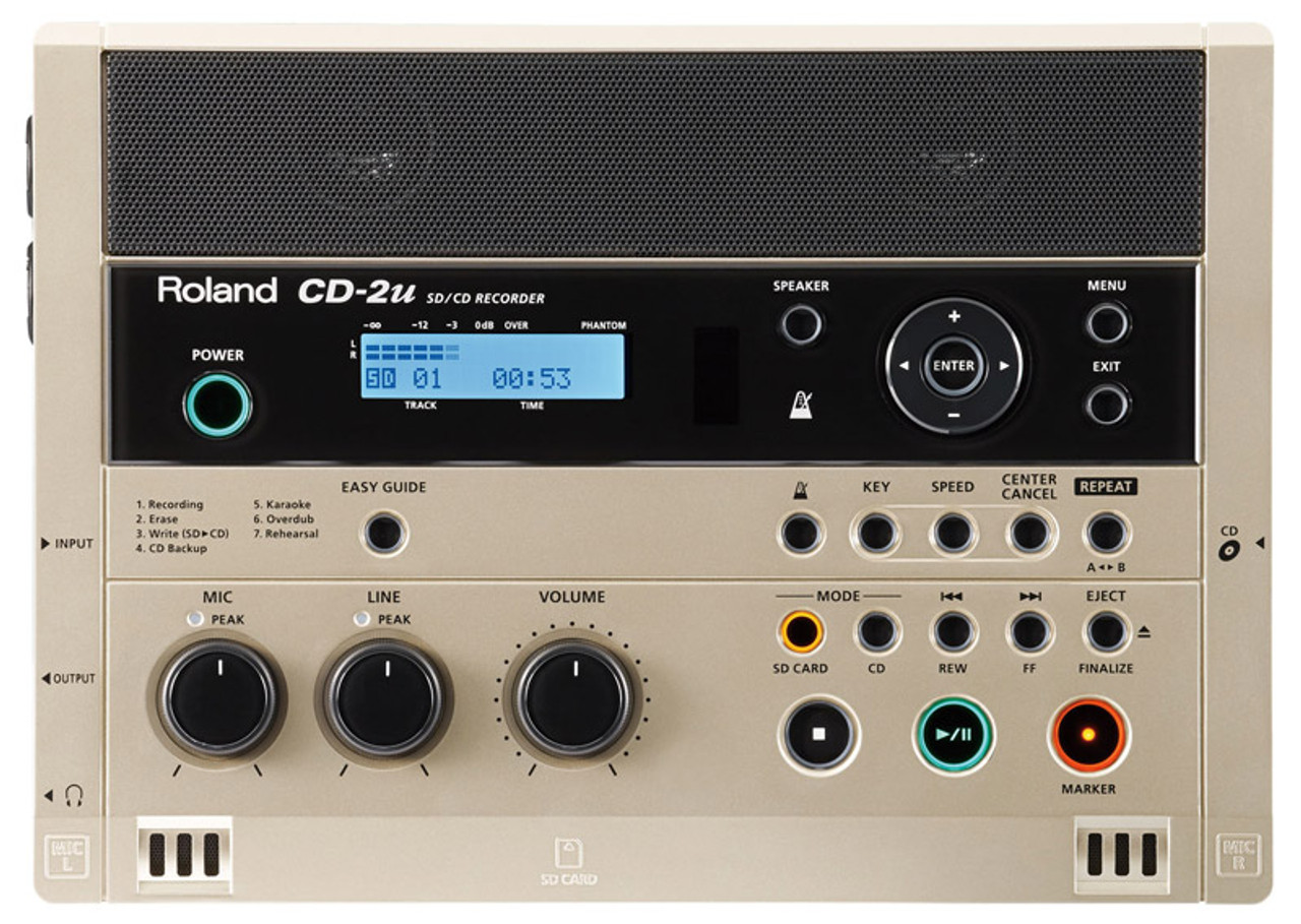 Roland CD-2u SD/CD Recorder - Absolute Music