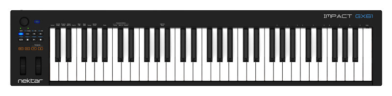 Nektar Impact GX61 USB MIDI Controller Keyboard - Absolute Music