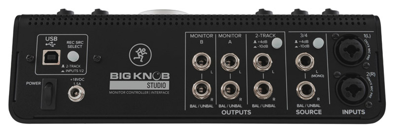 Mackie Big Knob Studio USB Interface and Monitor Controller - Absolute Music