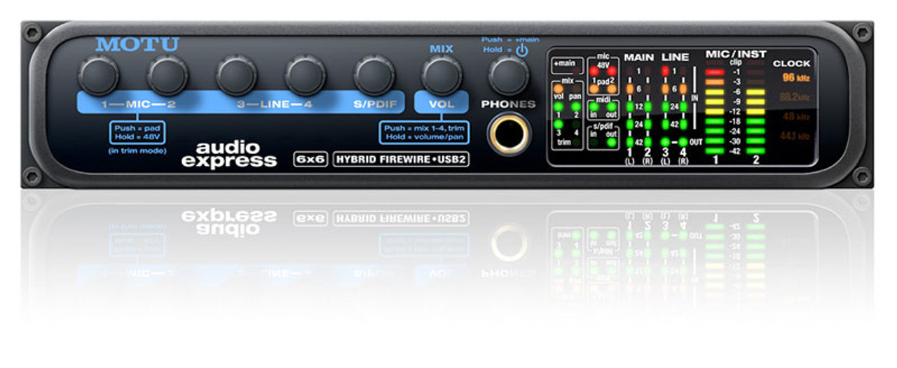 MOTU Audio Express Firewire/USB 2.0 audio - Music