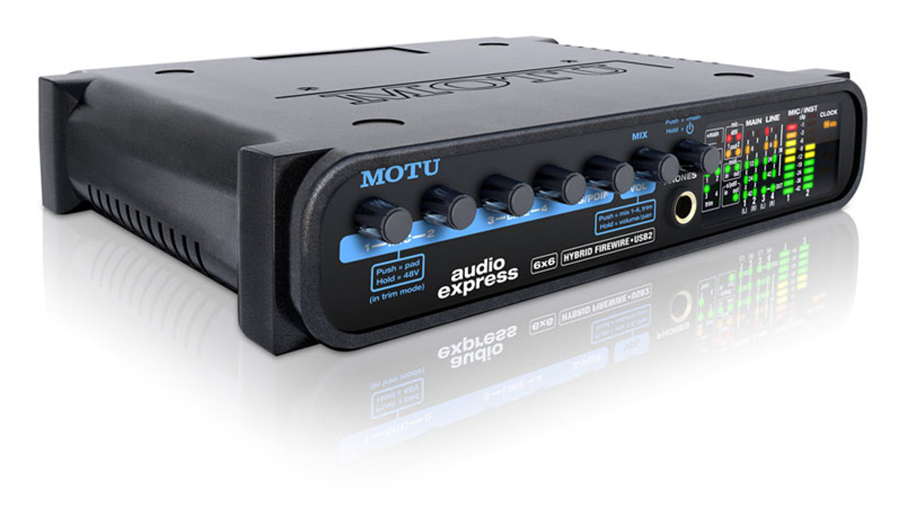 MOTU Audio Express Firewire/USB 2.0 audio interface - Absolute Music