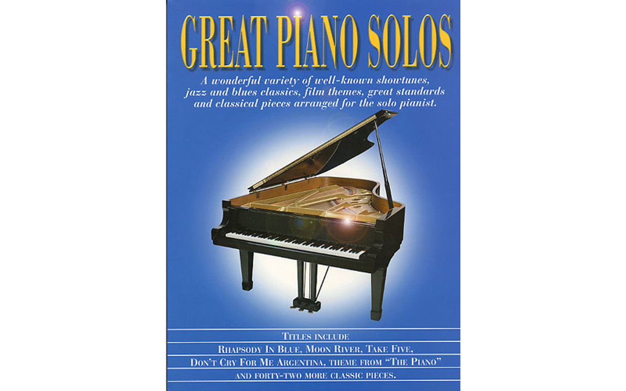 Great Piano Solos - The Blue Book, Piano - Absolute Music