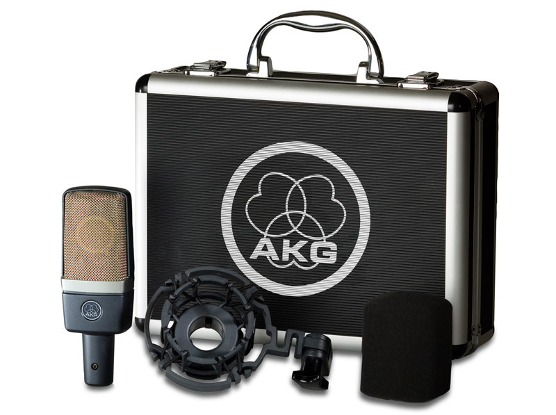 AKG C214① AKG C214 condenser microphone - Absolute Music