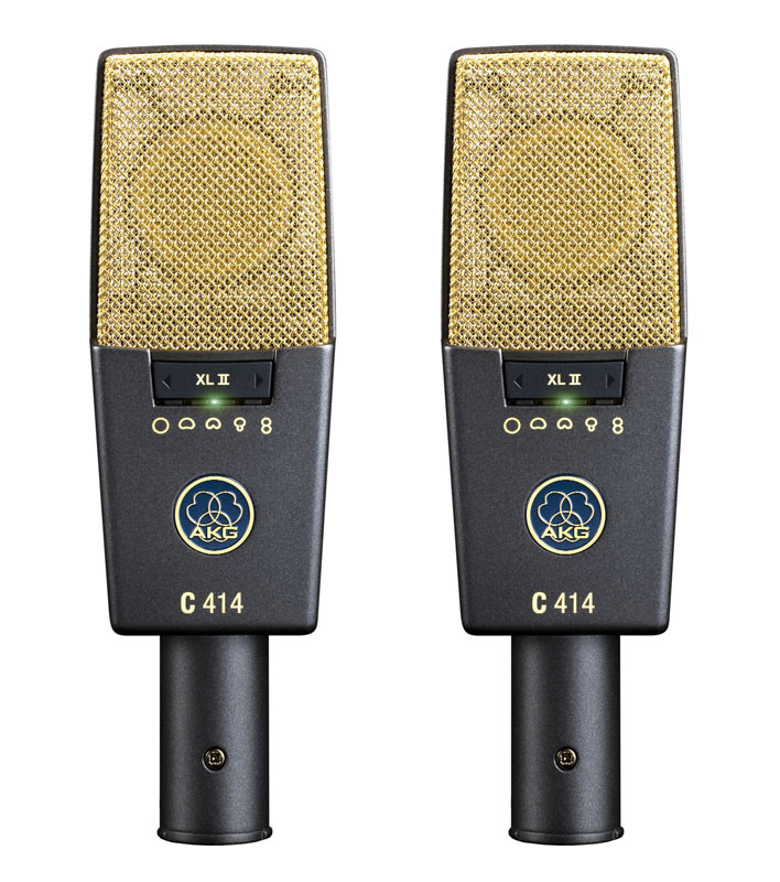 配信機器・PA機器・レコーディング機器 AKG C414 XL II / Stereo Set AKG C414 XL II/ST condenser microphones (stereo pair) - Absolute Music