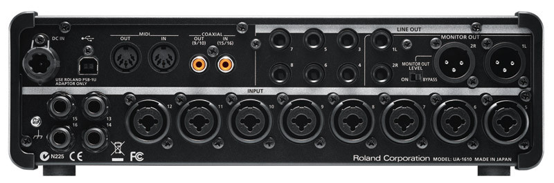 Roland UA-1610 Studio-Capture USB Audio Interface - Absolute Music
