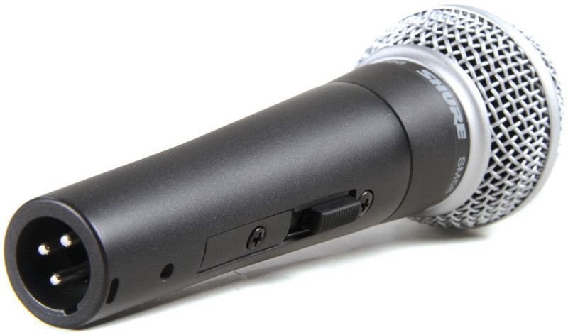 Shure SM58S dynamic microphone (switched) - Absolute Music