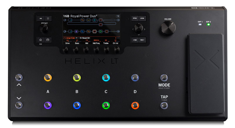 Line 6 Helix LT Guitar Multi FX Pedal - Absolute Music