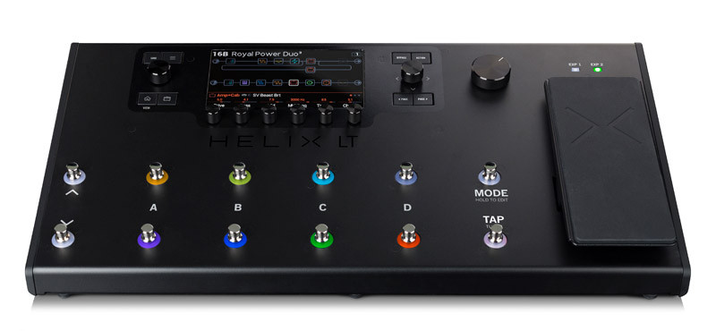 Line 6 Helix LT Guitar Multi FX Pedal - Absolute Music