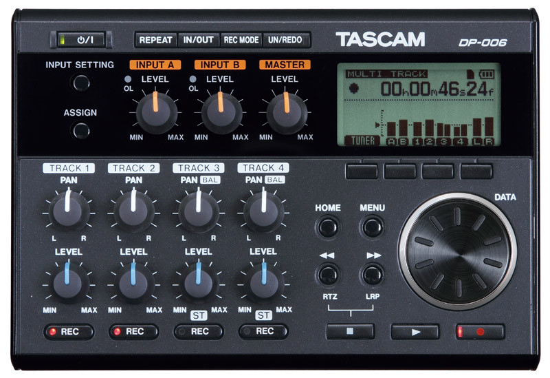 Tascam DP-006 6 Track Digital Pocketstudio - Absolute Music