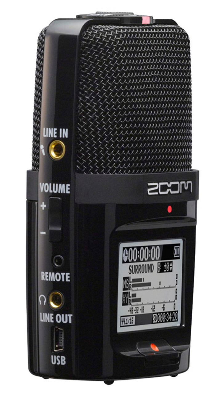 Zoom H2n Portable Stereo Mid-Side Recorder - Absolute Music