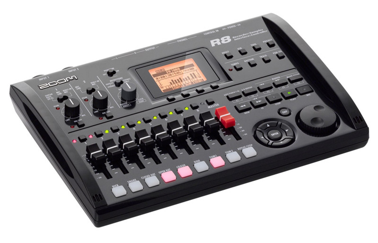 Zoom R8 Multitrack Recorder, Audio Interface, MIDI Controller and