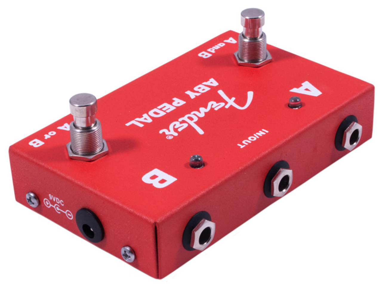 Fender ABY 2-Way Guitar Amp Switch Pedal - Absolute Music
