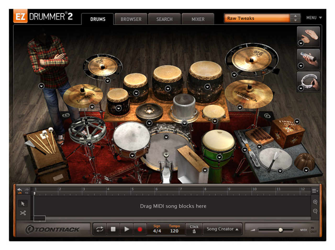 buying ezdrummer midi across drum kits