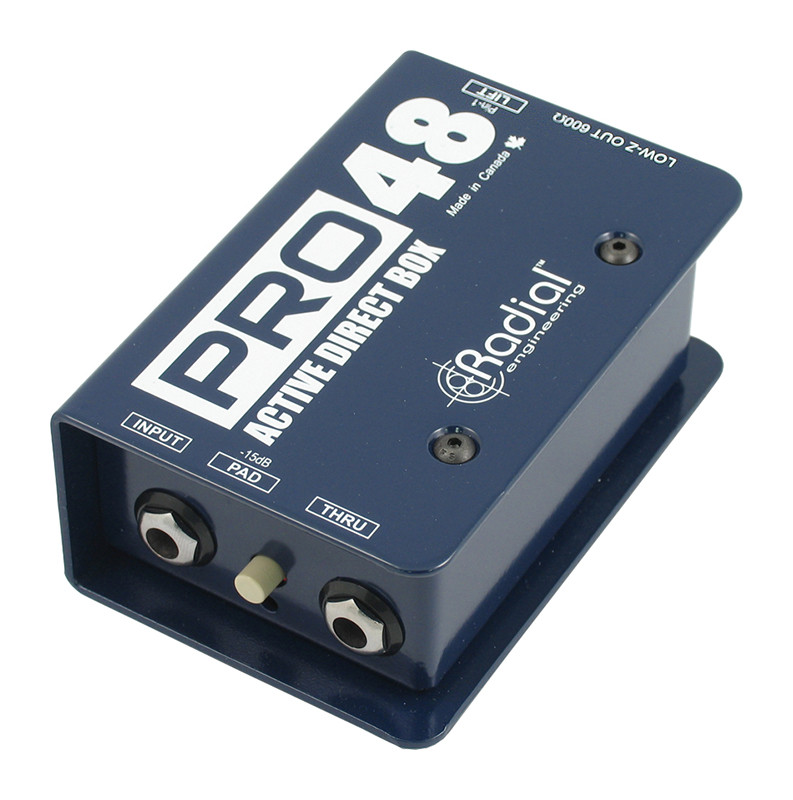 配信機器・PA機器・レコーディング機器 RADIAL Pro48 Radial Pro48 Phantom powered active direct box - Absolute Music