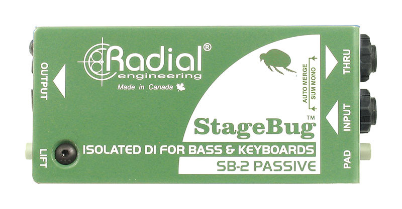 Radial StageBug SB-2 Passive DI - Absolute Music