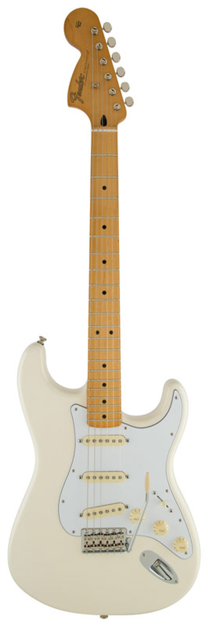 Fender Jimi Hendrix Stratocaster, Olympic White, Maple Neck