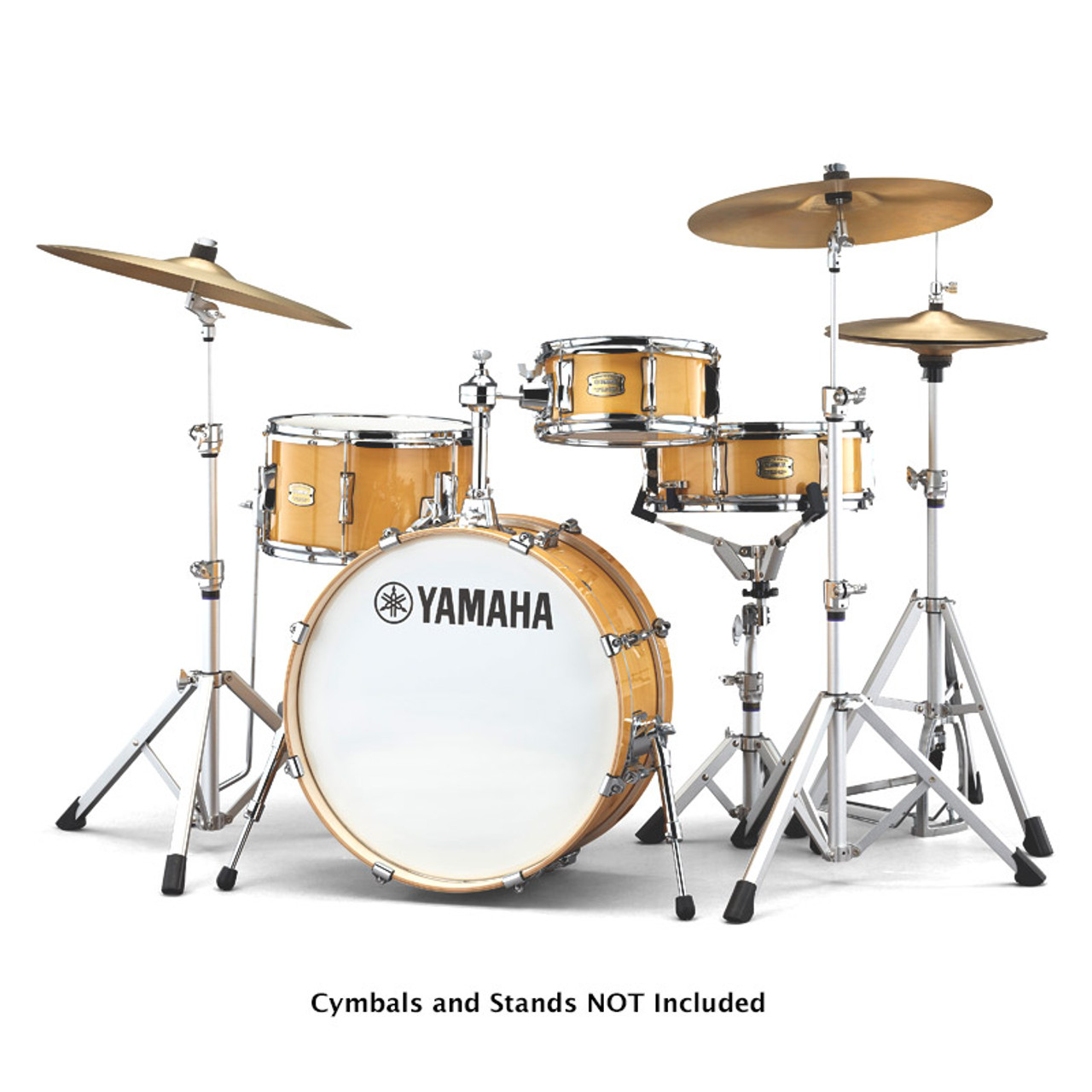 Yamaha Stage Custom Hip Gig Shell Pack in Natural Wood - Absolute