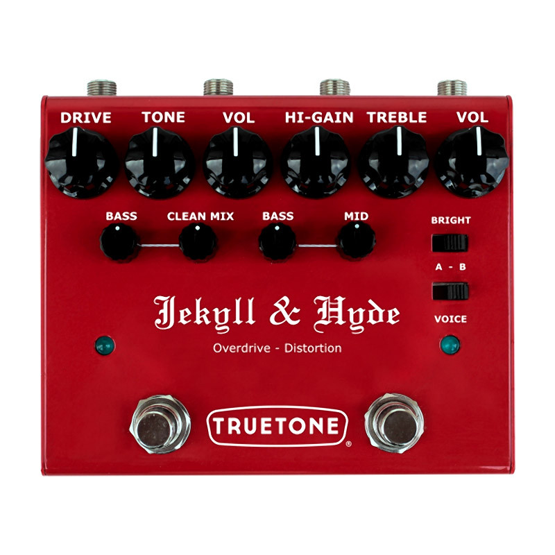 Truetone V3 Jekyll & Hyde Overdrive Distortion Effects Pedal