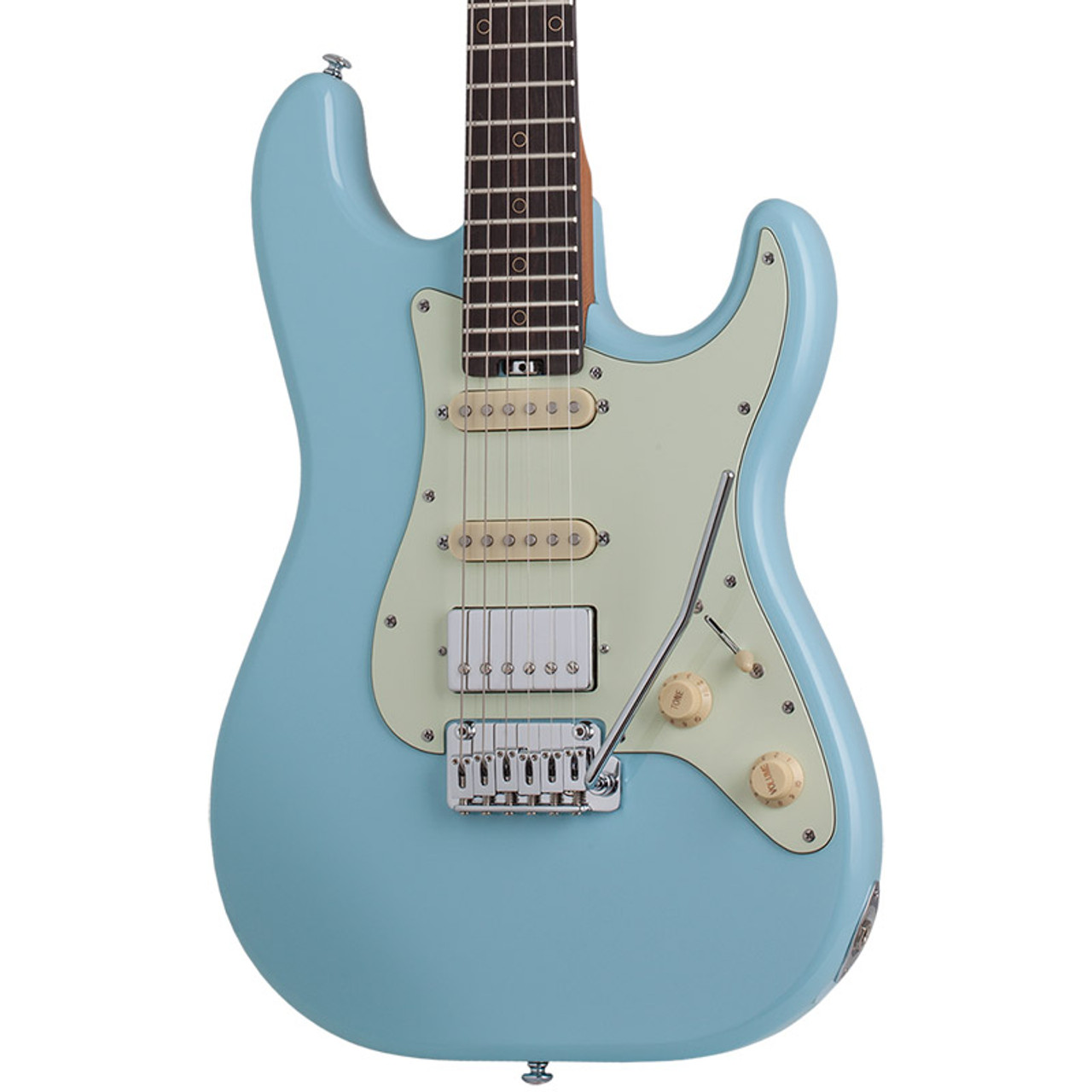 Schecter Nick Johnston Traditional HSS Electric Guitar, Atomic Frost