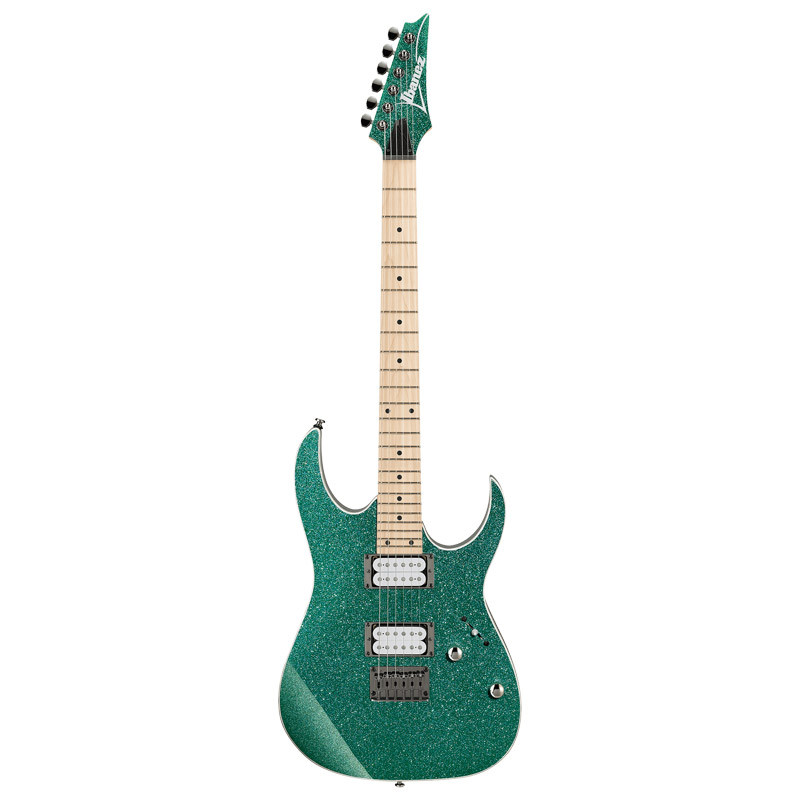 Ibanez RG Standard RG421MSP-TSP Electric Guitar, Turquoise Sparkle