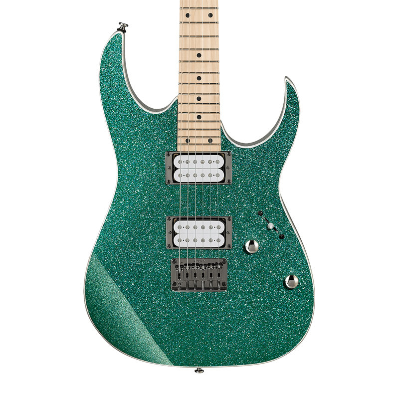 Ibanez RG Standard RG421MSP-TSP Electric Guitar, Turquoise Sparkle