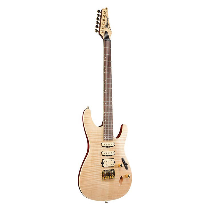 Ibanez S Standard SEW761FM-NTF Electric Guitar, Natural Flat