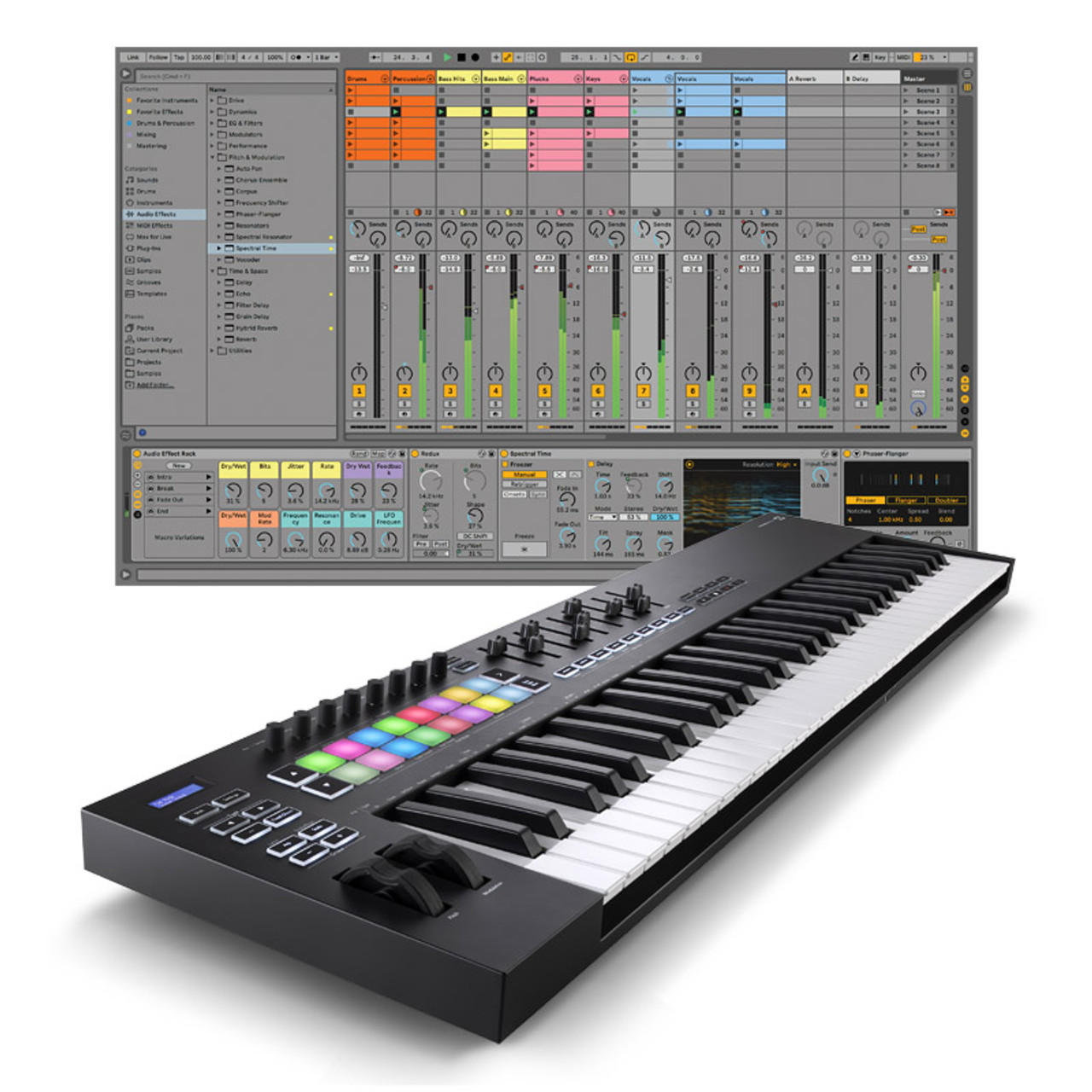 Ableton Live 11 Suite with Novation Launchkey 61 Mk3 Bundle