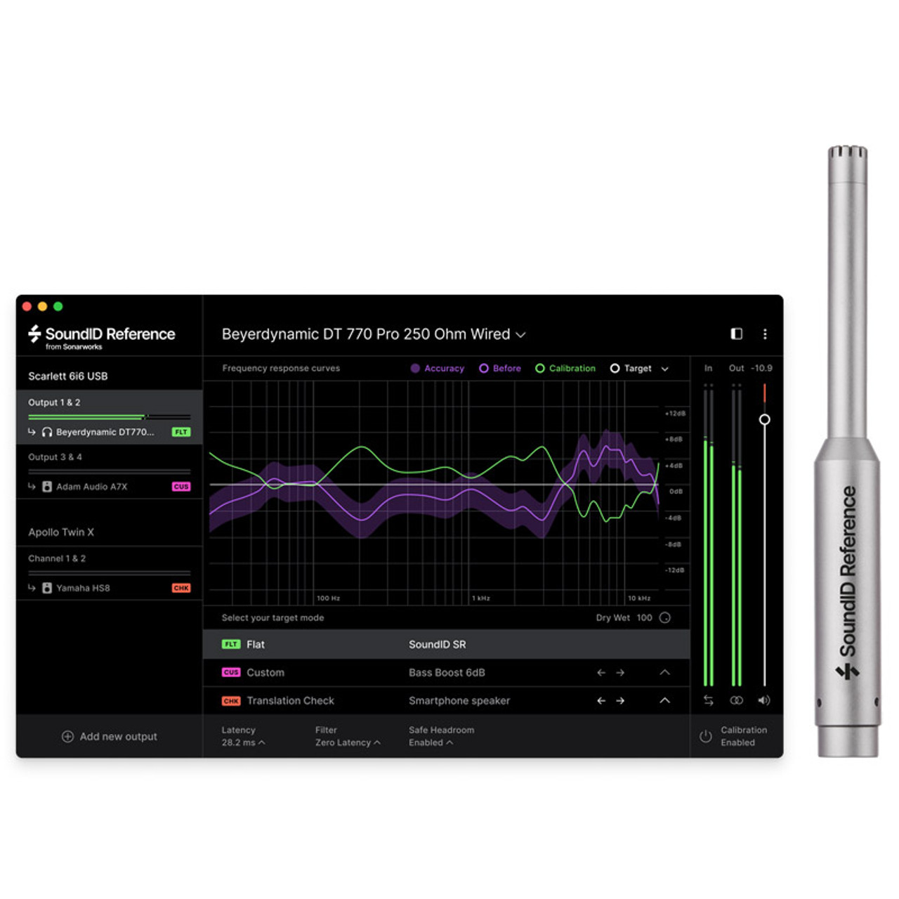 use sonarworks reference 4 with apollo