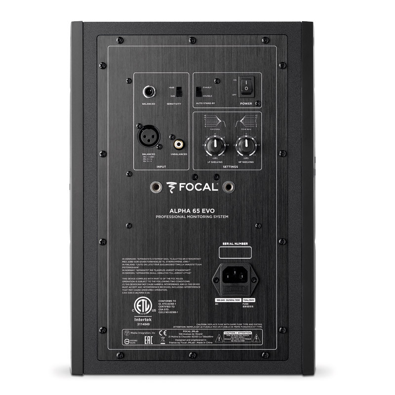 focal alpha 65 evo ペア Focal Alpha 65 EVO Active Studio Monitors (Pair) - Absolute Music