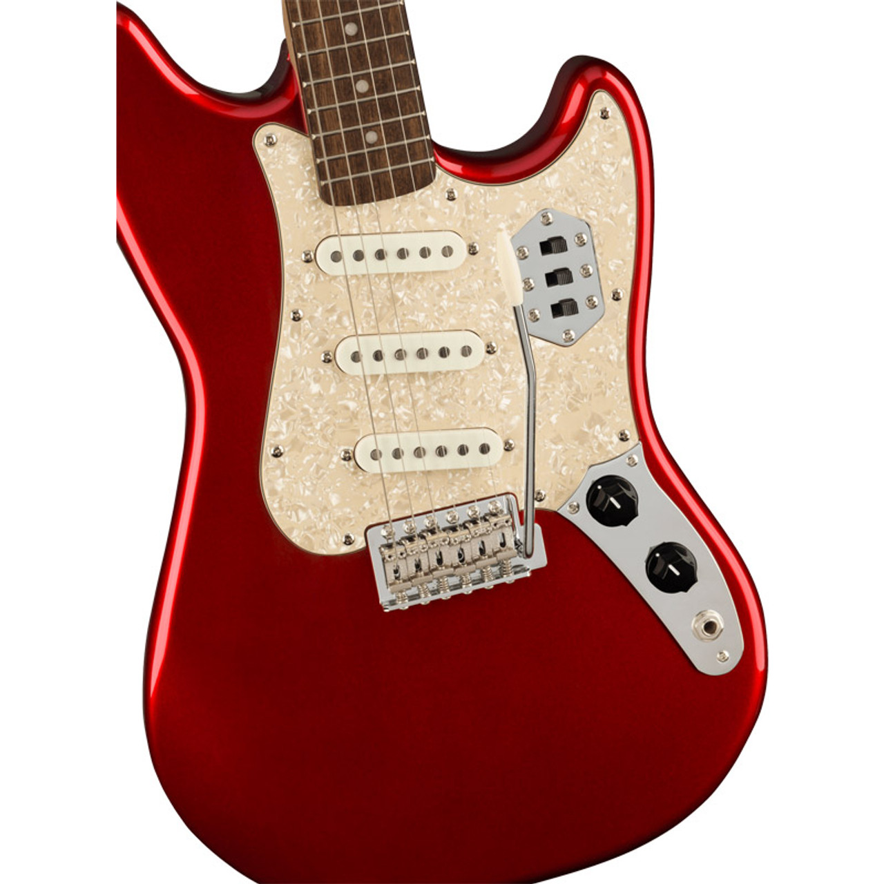 Fender Squier Paranormal Cyclone Electric Guitar, Candy Apple Red