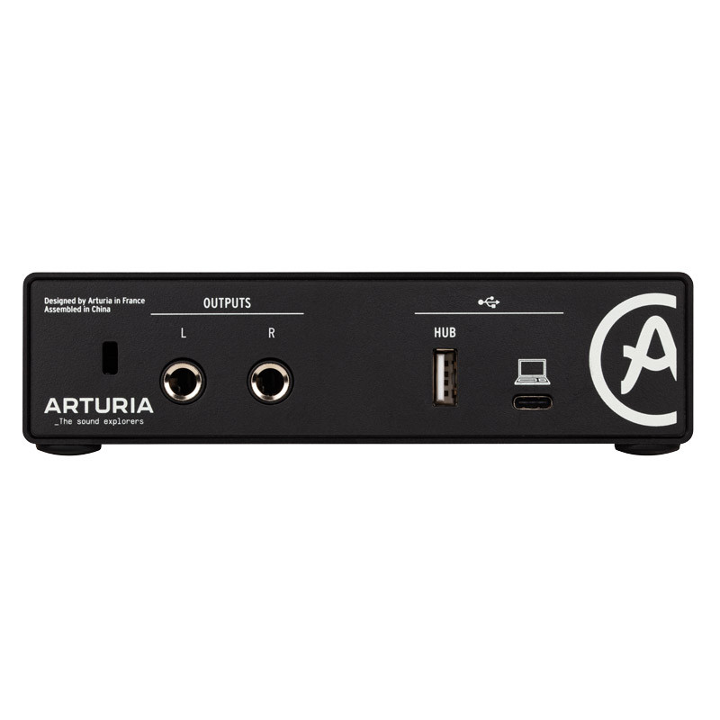 Arturia MiniFuse 1 USB Audio Interface, Black - Absolute Music