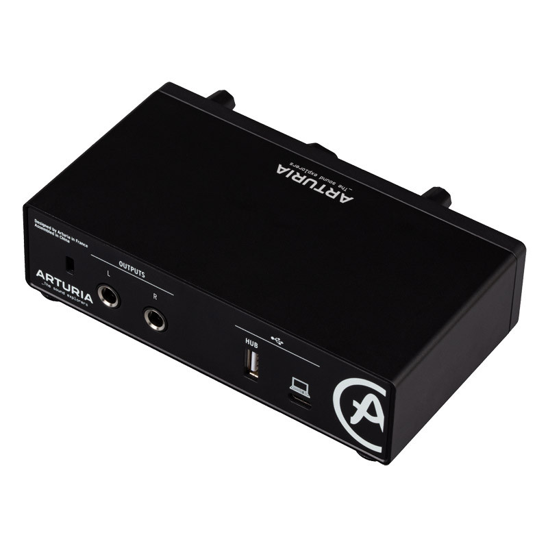 Arturia MiniFuse 1 ブラック Arturia MiniFuse 1 USB Audio Interface, Black - Absolute Music
